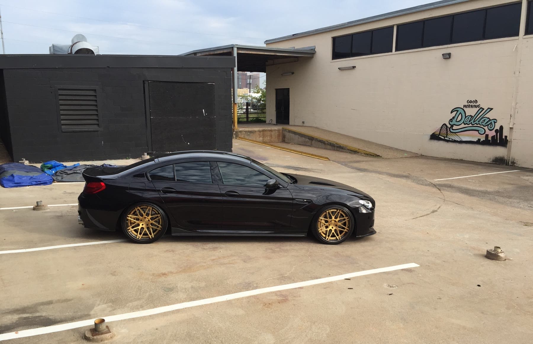 Derrick's BMW M6 with wheels, lowered suspension, tune, and carbon fiber body kit