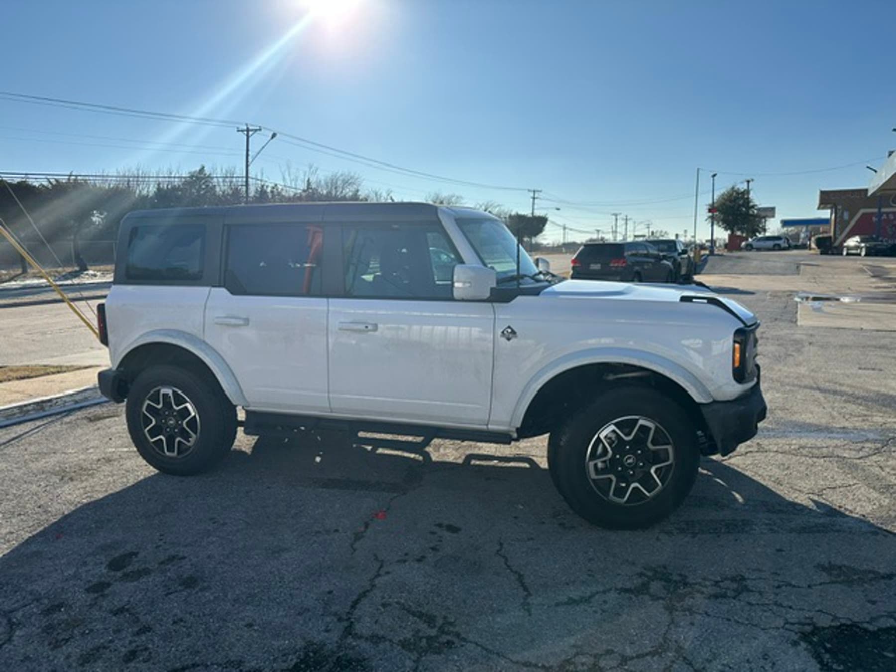 Ford Bronco in progress before completion