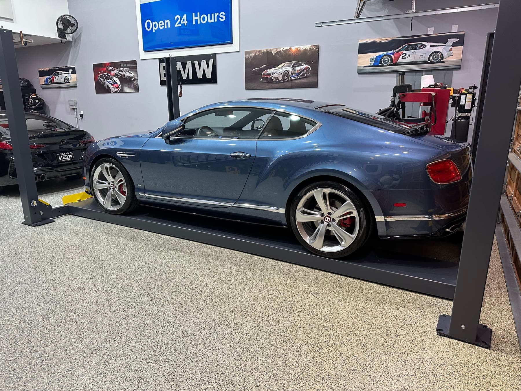 Mr. Ola's Bentley Continental after paint correction and ceramic coating